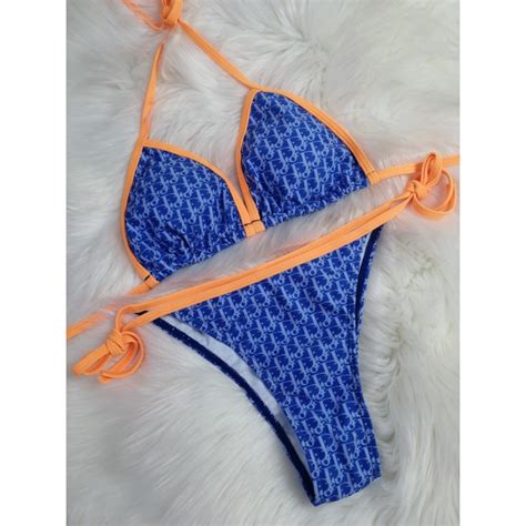 dior bikini blauw oranje|Dior Blue Swimwear for Women for sale .